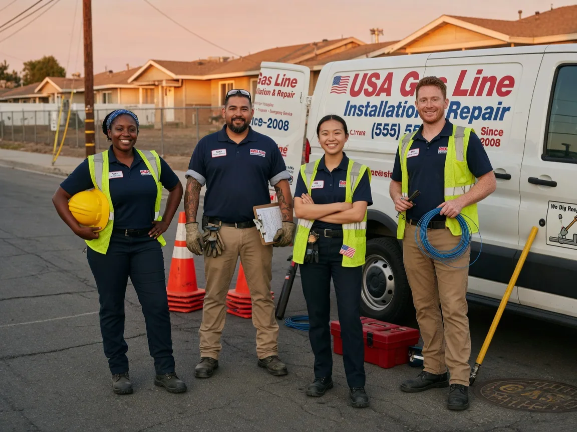 Gas Line Installation company in Hickman, CA